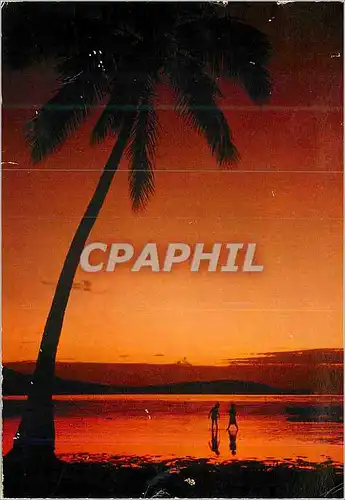 Cartes postales moderne Sunset Tahiti