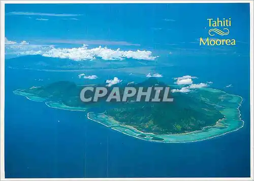 Cartes postales moderne Tahiti and Moorea islands