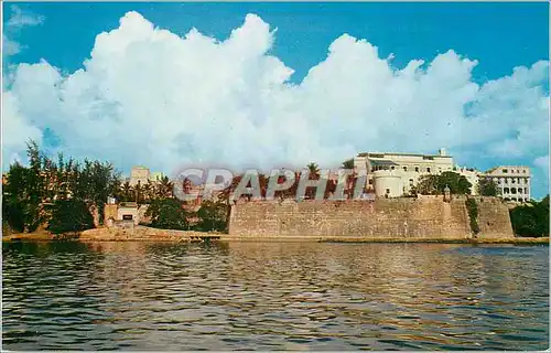 Cartes postales moderne Old Wall Governor's Palace San Juan