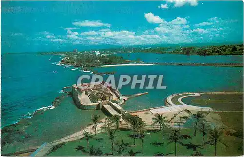 Cartes postales moderne Fort Geronimo and Condado Lake San Juan