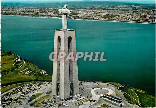 Cartes postales moderne Christ King Monument Almada Lisbonne