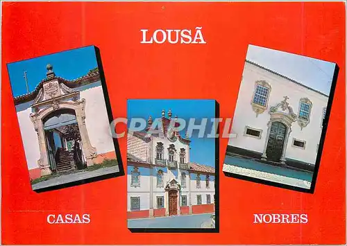 Moderne Karte Casas Nobres Lousa