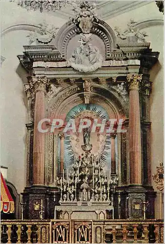 Moderne Karte Altar of Our Lady of Sameiro