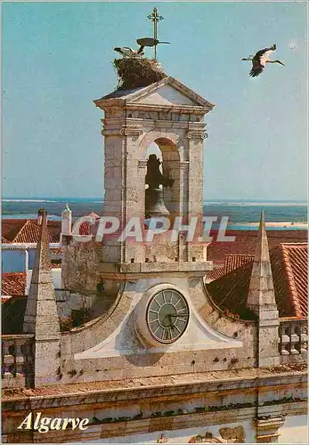 Cartes postales moderne Algarve Faro Cigogne