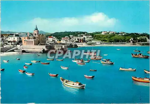 Cartes postales moderne Bay and Fishing Port Cascais Bateaux
