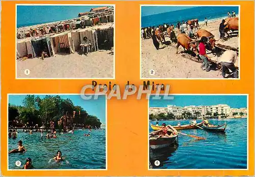 Moderne Karte Praia da Mira Panorama