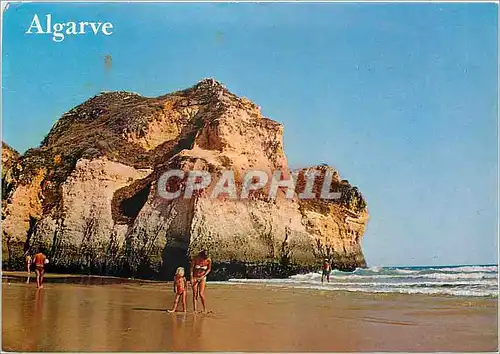 Moderne Karte Algarve Beach