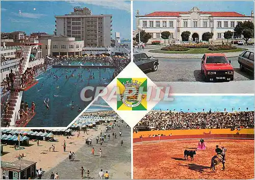 Cartes postales moderne Espinho Panorama Aveiro Corrida