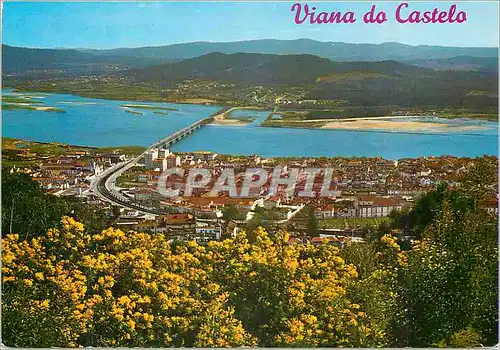 Moderne Karte Viana do Castelo panorama