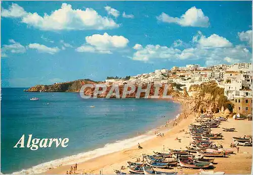 Moderne Karte Albufeira Beach Algarve