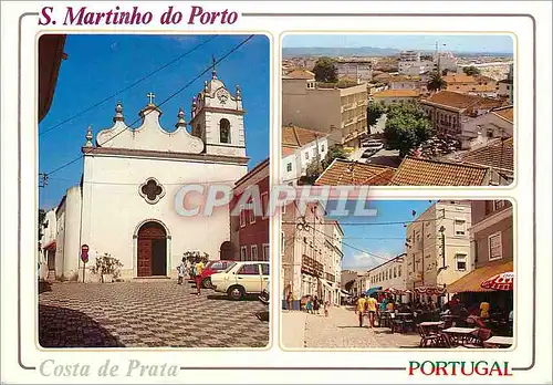 Moderne Karte S. Martinho do Porto Leiria