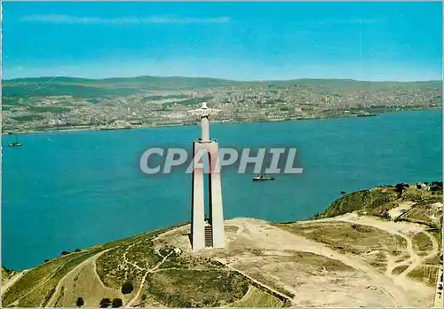 Cartes postales moderne Christ Rei monument Almada