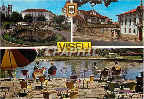 Cartes postales moderne Viseu Panorama