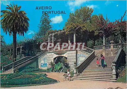 Moderne Karte Parc of the town Aveiro