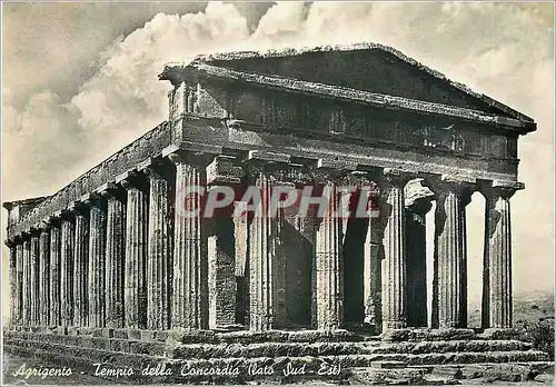 Cartes postales moderne Agrigento Tempio della Concordia