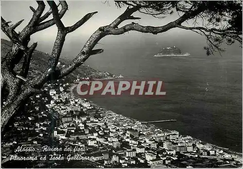 Cartes postales moderne Alassio Riviera dei Fiori Isola Gallinara