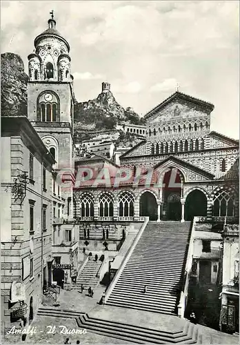 Moderne Karte Amalfi Il Duomo