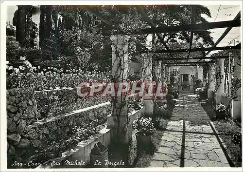 Cartes postales moderne Anacapri San Michele La Pergola