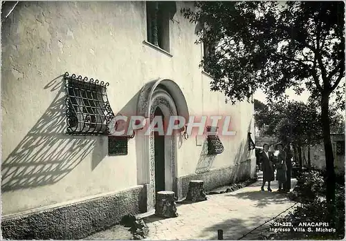 Cartes postales moderne Anacapri Ingresso Villa San Michele