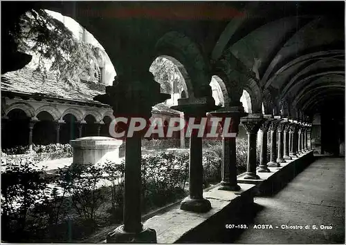 Cartes postales moderne Aosta Chiostro di S. Orso