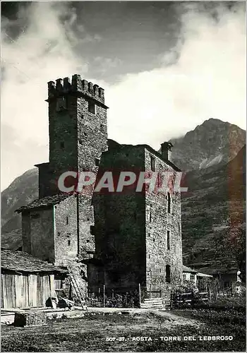 Cartes postales moderne Aosta Torre del Lebbroso