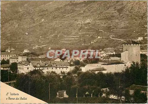 Cartes postales moderne Aosta L'Istituto e Torre dei Balivi