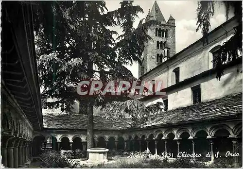 Cartes postales moderne Aosta Chiostro di S.Orso