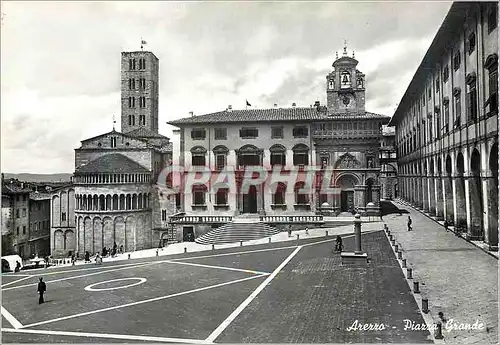 Cartes postales moderne Arezzo Piazza Grande