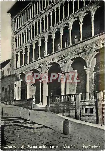 Cartes postales moderne Arezzo S.Maria della Pieve Facciata