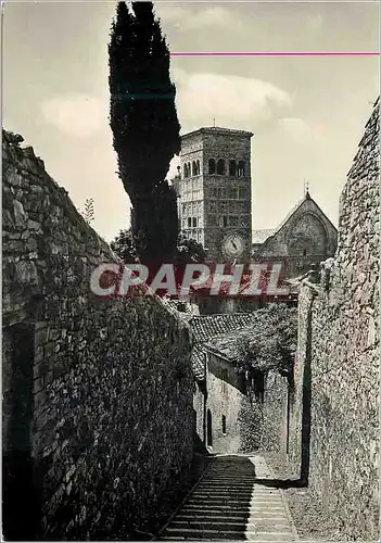 Cartes postales moderne Assisi Perouse Medieval Street-Cathedrale-Torre Romanica