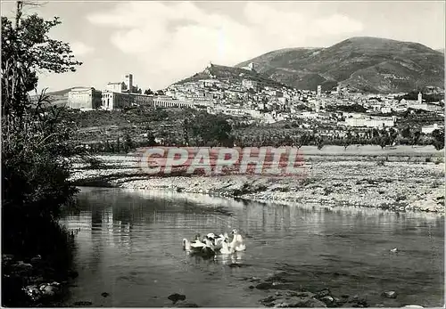 Moderne Karte Assisi Panorama dal Tescio