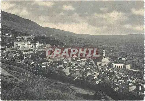 Moderne Karte Assisi Panorama Parziale