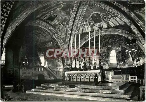 Moderne Karte Assisi Basilica di S.Francesco Atare MAggiore