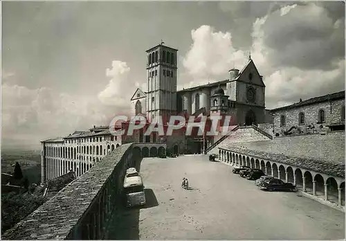 Moderne Karte Assisi Basilica di S.Francesco