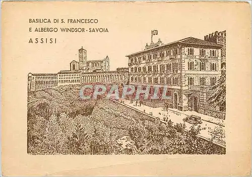 Cartes postales moderne Assisi Basilica di S.Francesco