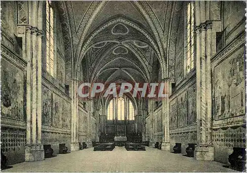Cartes postales moderne Assisi Basilica di S.Francesco Interno
