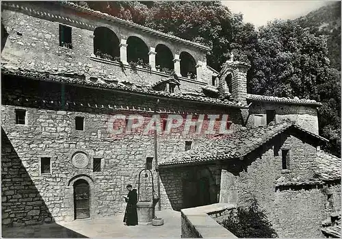 Cartes postales moderne Assisi Eremo delle Carceri - chiostro