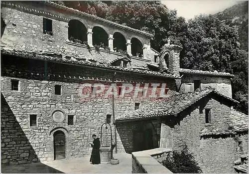 Moderne Karte Assisi Eremo delle Carceri - chiostro