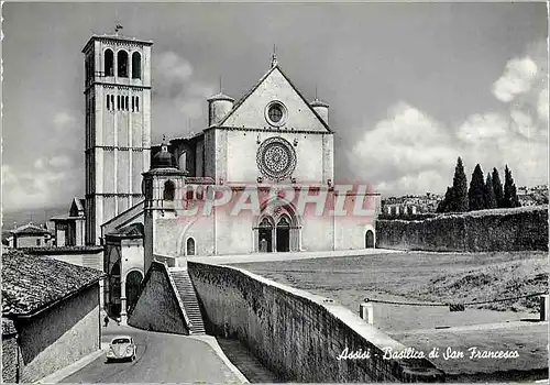 Moderne Karte Assisi Basilica di S. Francesco