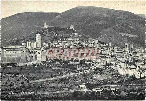 Cartes postales moderne Assisi Panorama generale