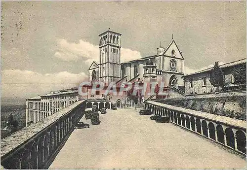 Moderne Karte Assisi Basilica di S. Francesco