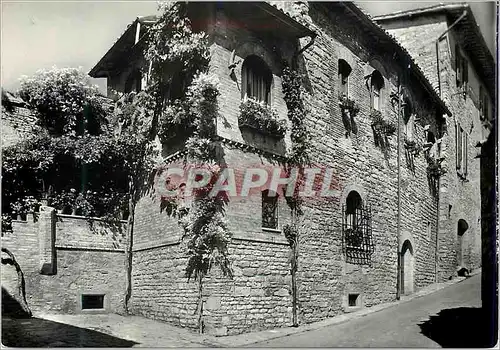 Cartes postales moderne Assisi Balconi fioriti Via G. De Martino