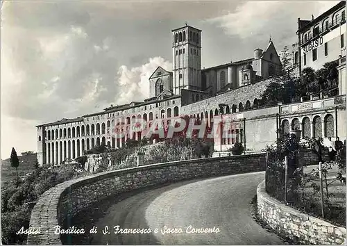 Cartes postales moderne Assisi Basilica di S.Francesco e Sacro Convento