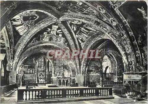 Moderne Karte Assisi Basilica Inferiore di S.Francesco Altare MAggiore
