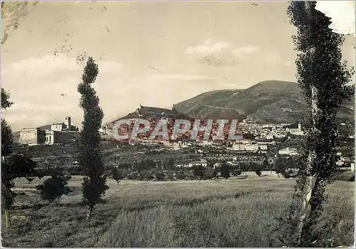 Moderne Karte Assisi Panorama