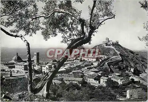 Cartes postales moderne Assisi Panoramica dal Monte Subasio
