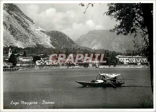 Moderne Karte Lago Maggiore Baveno Verbania