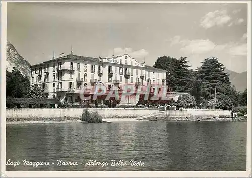 Moderne Karte Lago Maggiore Baveno Albergo Bella Vista