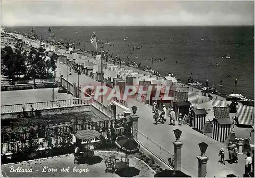 Moderne Karte Bellaria Spiaggia L'ora del Bagno Rmini