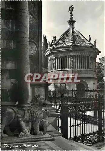 Cartes postales moderne Battistero Bergamo